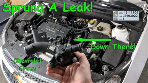 chevy cruze coolant reservoir leak|Coolant Leaking Chevy Cruze